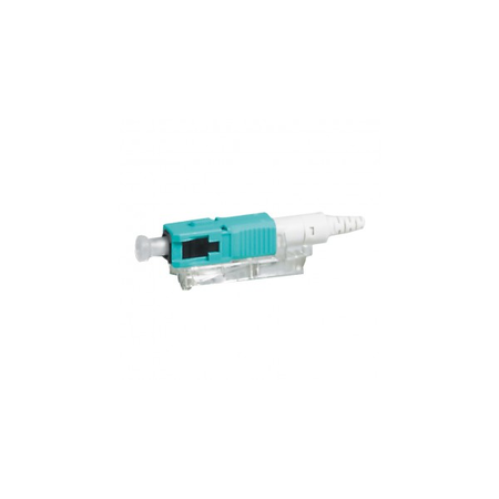 LCS³ quick-connect connector - OM3/OM4 multimode connector - SC PC 50/125µm , 900/250µm