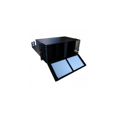 LCS³ ultra high density modular fibra optica drawer cu front facing cord management - 4U - to be equipped cu cassette