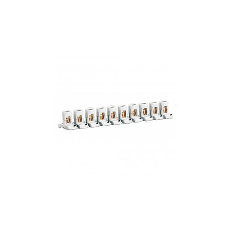 Line taps - capacity per tap 2x25 mm² - adancime 21.5 mm - strip of 10 separable