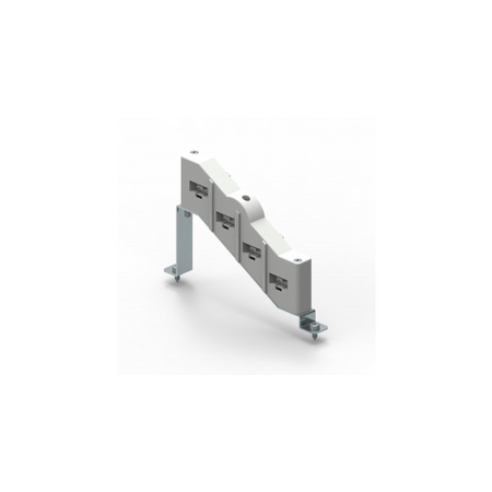 Lug type isolating support pentru XL³ S 630/4000 enclosures - aluminiu busbars lower or equal 630 A in staggerosu position