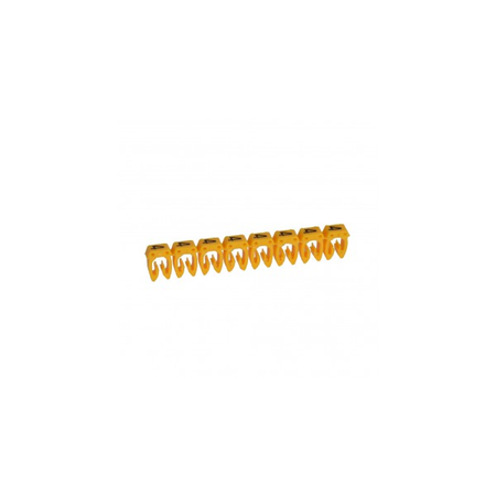 Marcaj CAB 3 - pentru wiring 0.5 to 1.5 mm² - number 4 - yellow