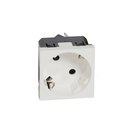 Multi-support single priza Mosaic - German standard - 2P+E angled at 45° - 2 module