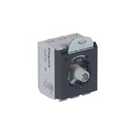 Osmoz block sub-assemblies - pentru illuminated head - 2 NO - verde - 12-24 V~/=