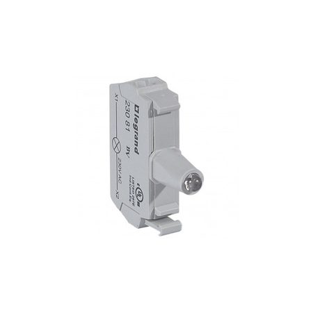 Osmoz block sub-assemblies - pentru illuminated head - 2 NO/NC - rosu - 12-24 V~/=