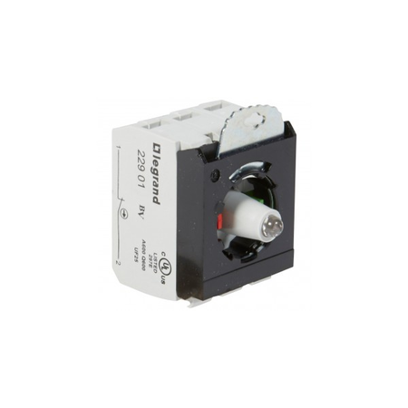 Osmoz block sub-assemblies - pentru illuminated head - NO+NC - verde - 12-24 V~/=