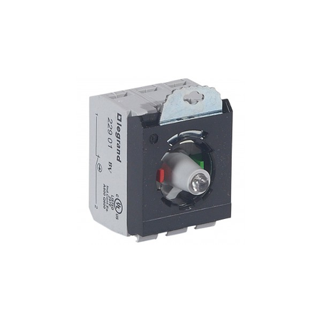 Osmoz block sub-assemblies - pentru illuminated head - NO+NC - rosu - 12-24 V~/=