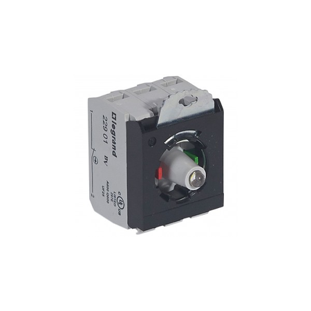 Osmoz block sub-assemblies - pentru illuminated head - NO+NC - alb 230 V~