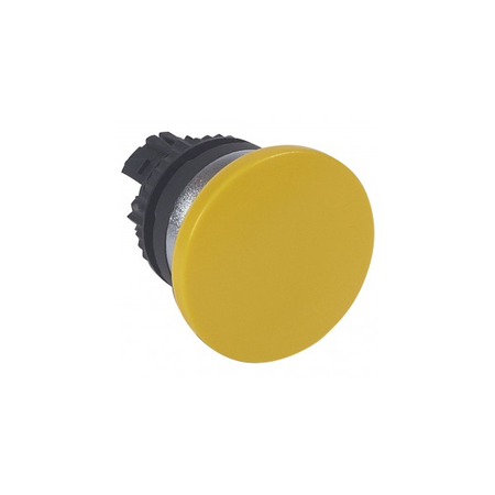 Osmoz non illuminated spring return head - mushroom head Ø40 - yellow