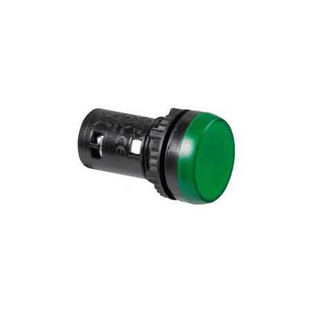 Osmoz one-piece pilot light cu integrated LED to be used cuout electrical block - verde - 24 V~/=