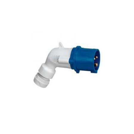 P 17 tempra pro ip 44 2p+e stecher inclinat lv 32 a cu male connector - 200 to 250 v~ - 50/60 hz