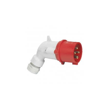 P 17 Tempra Pro IP 44 3P+E Stecher inclinat LV 16 A cu male connector - 380 to 415 V~ - 50/60 Hz