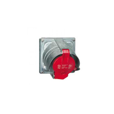 Panou montaj priza Prisinter Hypra - IP44 - 380/415 V~ - 63 A - 3P+E - metal