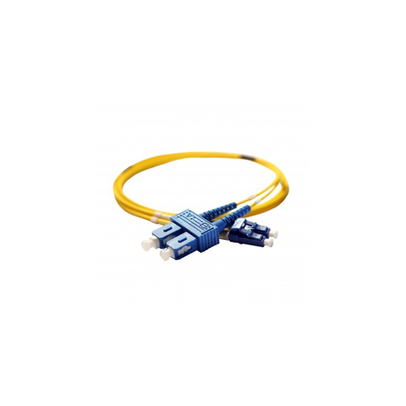 Patch cord fibra optica - OS 1 singlemodule (9/125 μm) - SC/LC duplex - 2 m