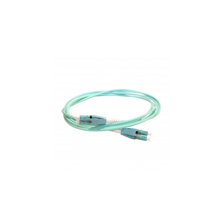 Patch cord fibra optica LCS³ - OM4 multimode (50/125µm) - LC/LC Uniboot duplex - reversible polarity - 1 m