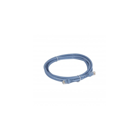 Patch cord RJ 45 - RJ 45 - U/UTP cat. 6 unscreened impedance 100 ohms - PVC light albastru - lungime 3 m