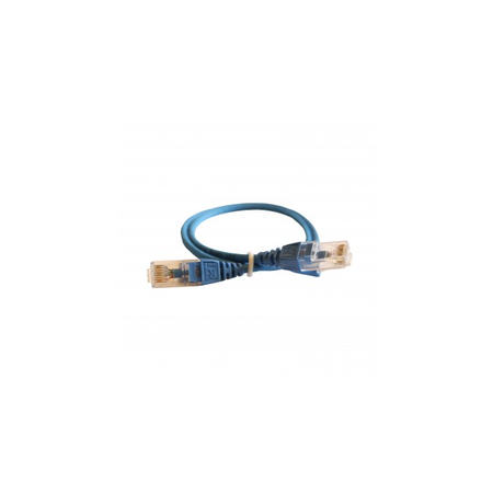 Patch cord RJ45/RJ45 High Density category 6 unscreened U/UTP - LSZH albastru - 0,5m