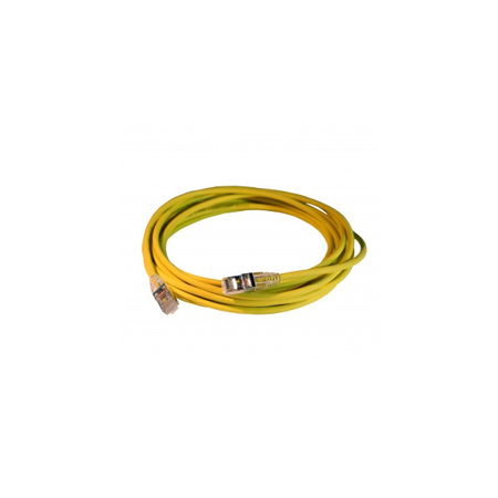 Patch cord RJ45/RJ45 High Density category 6A S/FTP LSZH yellow - 5m