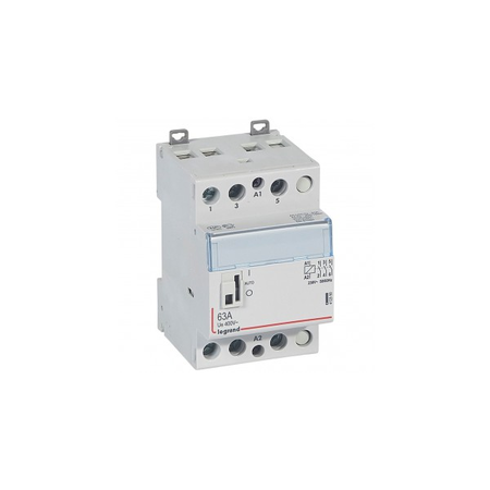 Contactor tip CX³ - cu 230 V~ coll and handle - 3P 400 V~ - 63 A