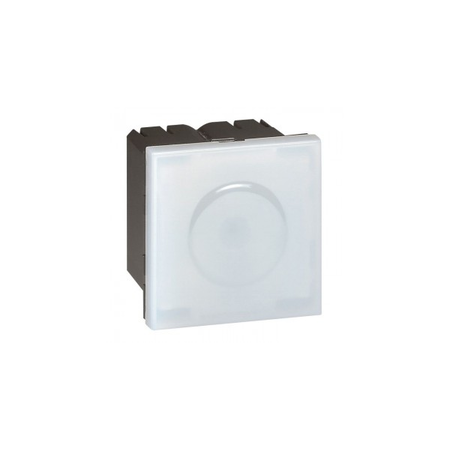 Self-contained pilot light Mosaic - cu high power albastru LED - 2 module - alb