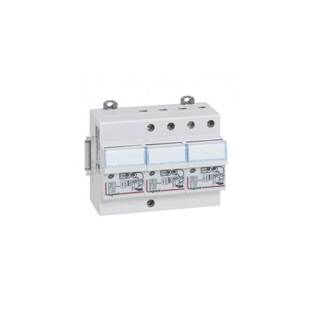 Self-protected Descarcator SPD - pentru consumer unit - T2 - Imax 12 kA/pole - 3P+N left