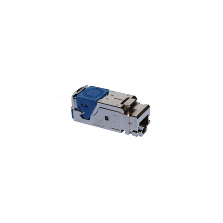 Set of 6 high density RJ 45 connectors pentru flat and angled panel LCS³ - Cat.6 STP