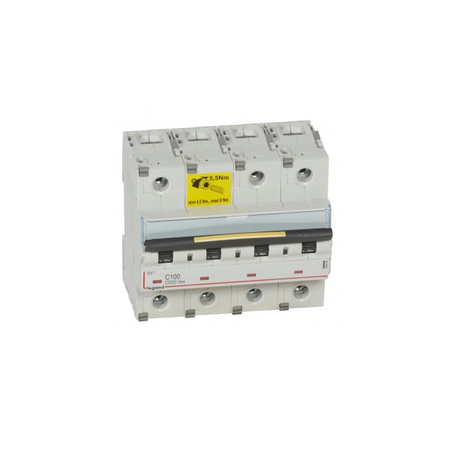 Siguranta automata 10000 - 16 kA - 4P 400 V~ - 100 A - C curba