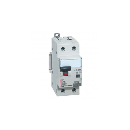 Siguranta automata cu protectie diferentiala 6000 -10 kA -1P+N-230 V~ -16 A -30 mA -AC type -N right hand