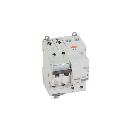 Siguranta automata cu protectie diferentiala 6000 -10 kA -2P-230 V~ -20 A -300 mA -AC type