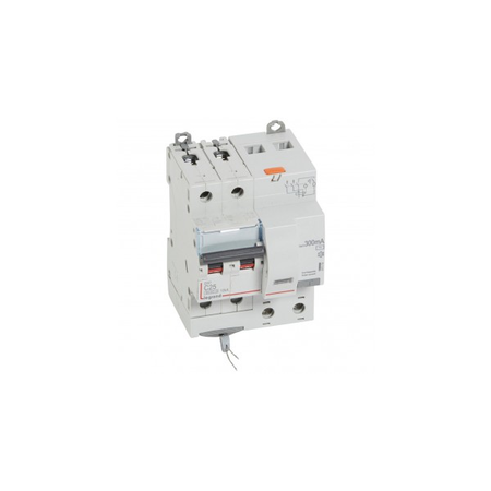 Siguranta automata cu protectie diferentiala 6000 -10 kA -2P-230 V~ -25 A -300 mA -AC type