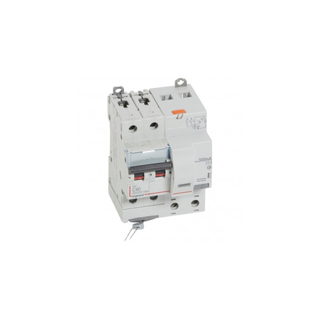 Siguranta automata cu protectie diferentiala 6000 -10 kA -2P-230 V~ -40 A -300 mA -AC type