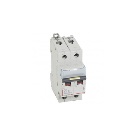 Siguranta automata curent continuu - 16 ka - direct current - 12 v= to 500 v= - 2p - 1.6 a