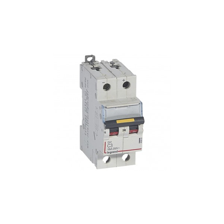 Siguranta automata curent continuu - 16 ka - direct current - 12 v= to 500 v= - 2p - 3 a