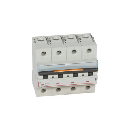 Siguranta automata MCB - DX³ - 25 kA - 4P 400 V~ - 40 A - C curba