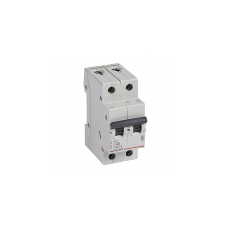 Siguranta automata MCB RX³ 6000 - 2P - 230/400 V~ - 40 A - C curba - prong-type supply busbars