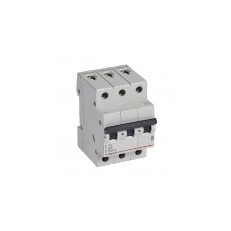 Siguranta automata MCB RX³ 6000 - 3P 400 V~ - 6 A - C curba - prong-type supply busbars