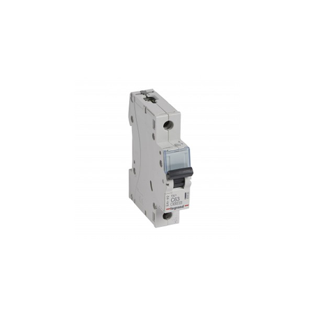 Siguranta automata MCB TX³ 6000 - 1P - 230/400 V~ - 63 A - C curba - prong-type supply busbars