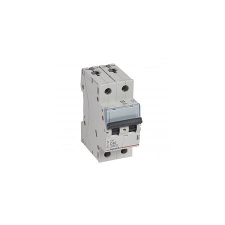 Siguranta automata MCB TX³ 6000 - 2P - 230/400 V~ - 40 A - C curba - prong-type supply busbars