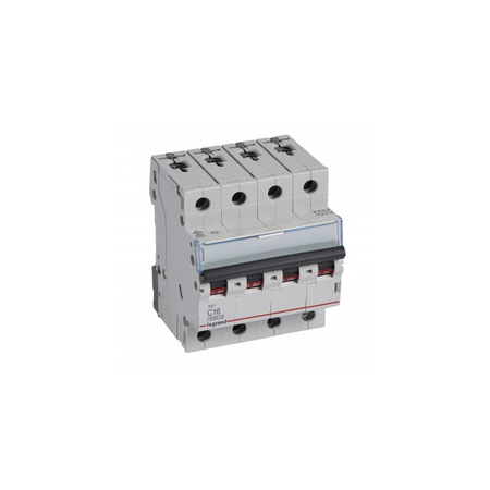 Siguranta automata mcb tx³ 6000 - 4p 400 v~ - 16 a - c curba - prong/pentruk type supply busbars