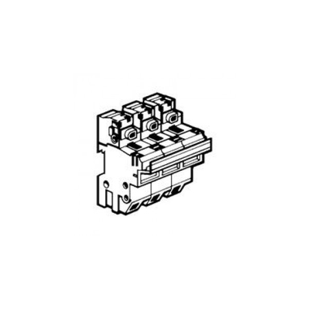 Soclu separator cu fuzubil - SP 58 - pentru HRC cylindrical fuses type 22 x 58 - 3 P