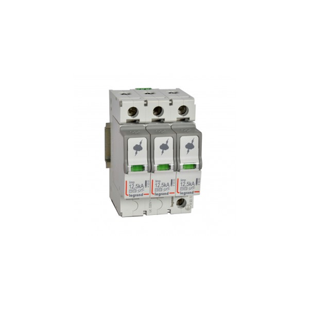 Descarcator SPD - protection of main distribution board - T1+T2 - limp 12.5 kA/pole - 3P