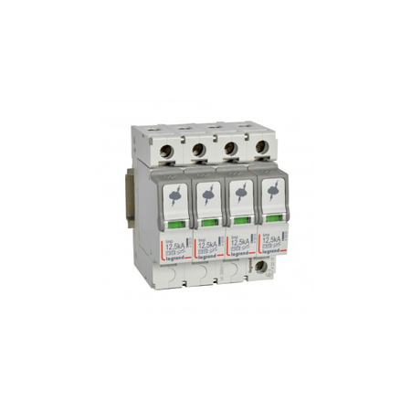 Descarcator SPD - protection of main distribution board - T1+T2 - limp 12.5 kA/pole - 4P