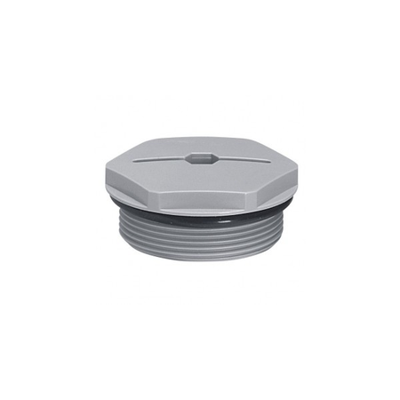 Stopping plug - pentru plastic cable gland - ip68 - iso 40 - ral 7001