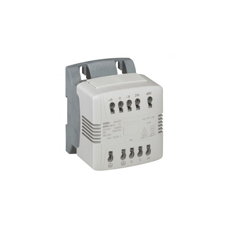 Transformator de siguranta si control - 1 Ph - prim 230-400 Vﾱ / sec 24 V - 100 VA - spring