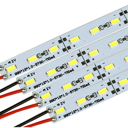 Banda LED rigida – 5630/1rand/72led 12w/6400k/1m *TV 0,25ron