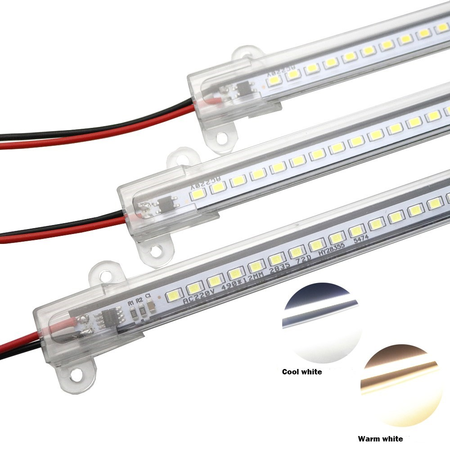 Banda led rigida cu suport ip40 – 0,5m/230v/6w/2700k *tv 0,25ron