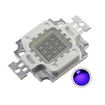 Bec Led ( pastila proiector ) – 10w/Albastru (25x25mm) *TV 0,25ron