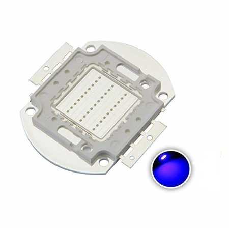 Bec Led ( pastila proiector ) – 30w/Albastru (42x42mm) *TV 0,25ron