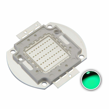 Bec Led ( pastila proiector ) – 50w/Verde (42x42mm) *TV 0,25ron