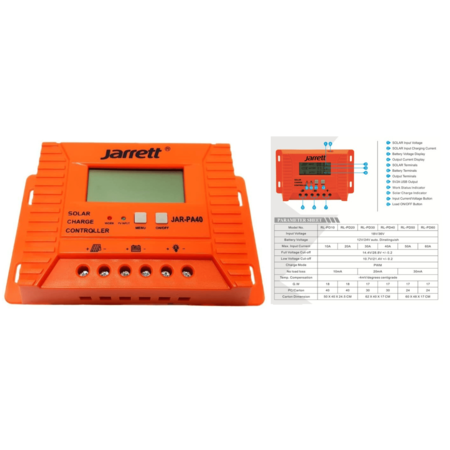 Controler solar Jarrett / JAR-PA30 – 30A