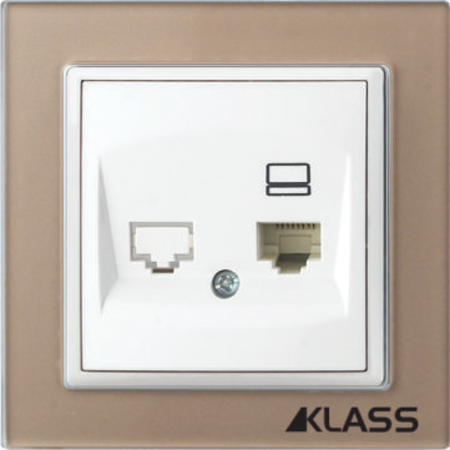 L-klass chm/3915 – priza utp cat5e simpla